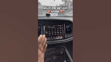 Ontgrendel de RPM Shift Light-instelling van de Dodge Hellcat 🚨