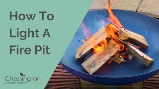 How To Light A Fire Pit