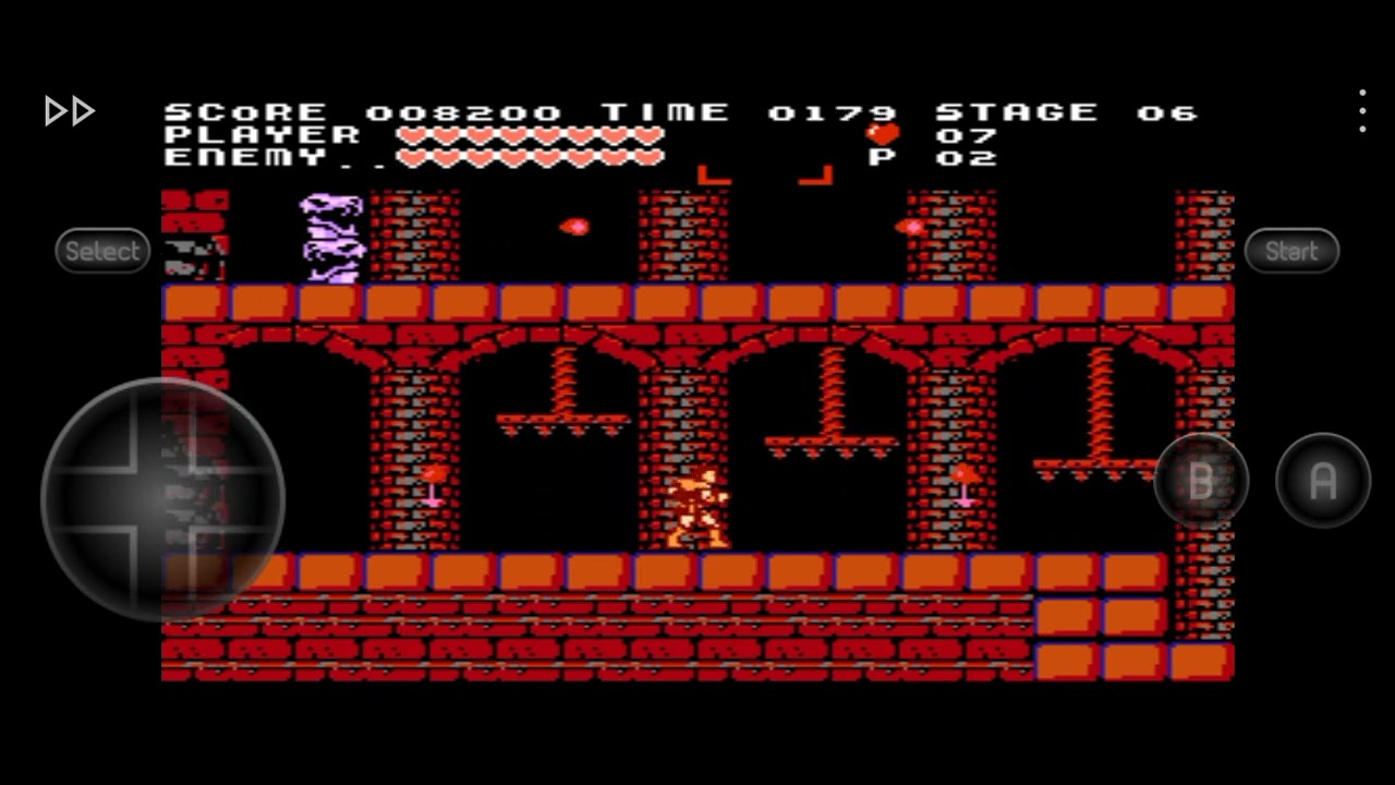 Castlevania 6 hack на денди (Castlevania hack) - YouTube