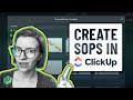 6 Ways to Create SOPs & Template Tasks | Advanced ClickUp Tutorial