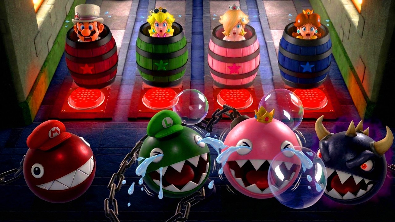 Mario Party Superstars: MARIO VS THE PRINCESS TRIO! 👑 (Master CPU Chaos)