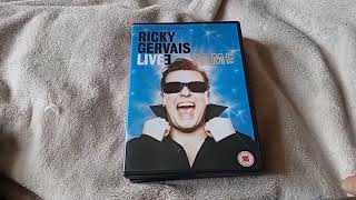 My Ricky Gervais DVD collection.