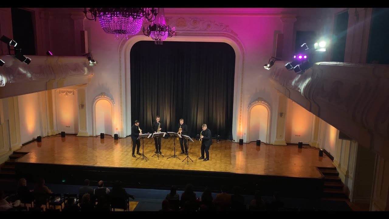 David Mastikosa: Mustra for saxophone quartet | Stockholm Saxophone Quartet | Banski dvor