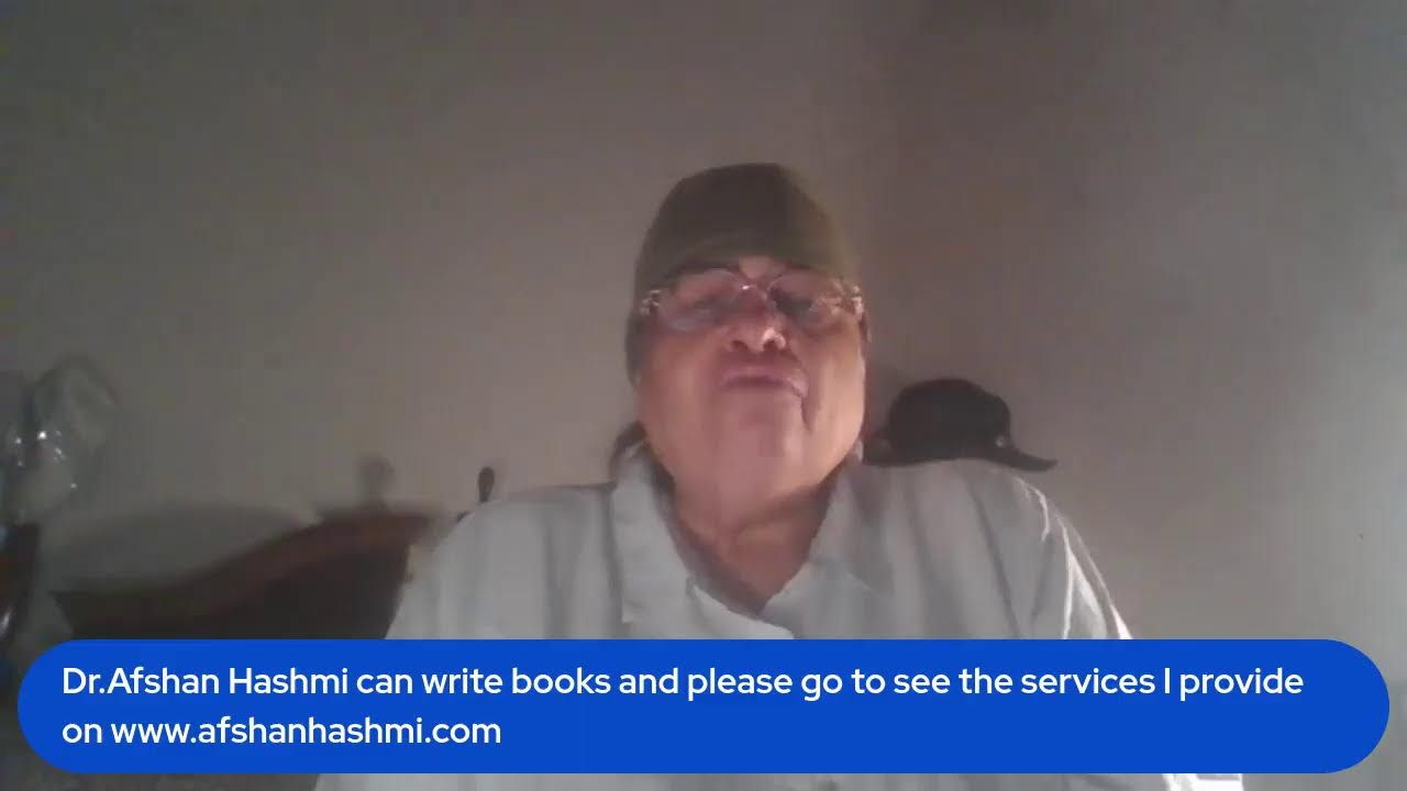 Lets talk about MAHA Movement-By Dr.Afshan Hashmi