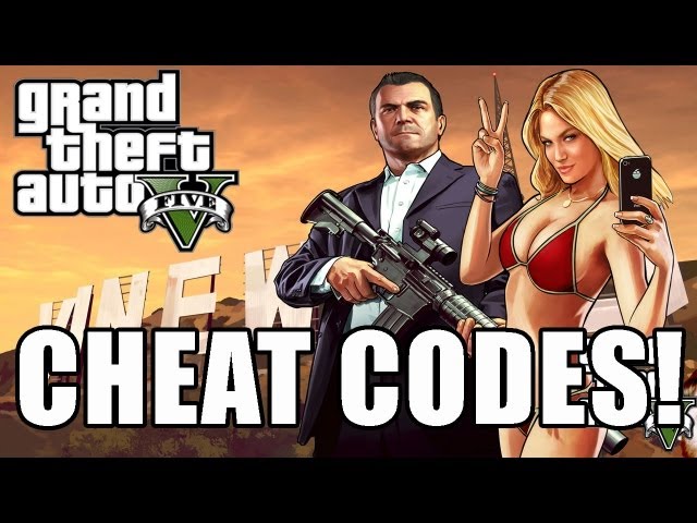 GTA 5 Cheats - All PS3 & Xbox 360 Cheats! (GTA V Cheat Codes) 