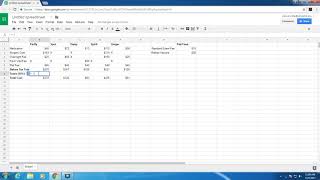 Absolute and Relative reference in Google sheets