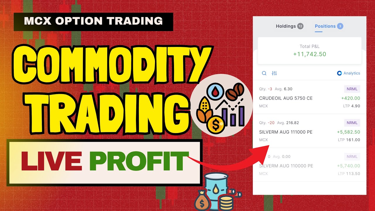 Commodity trading live | Commodity options trading #livetrading # ...