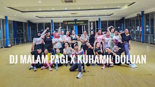 DJ Malam Pagi X Ku Hamil Duluan | ZUMBA | FITNESS | DANCE | TIKTOK | TRENDING