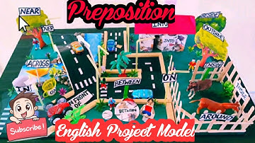 Preposition Project Model | project model of English Preposition| Best English grammar project model