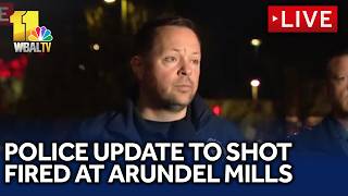LIVE: Police update to shot fired at Arundel Mills | wbaltv.com