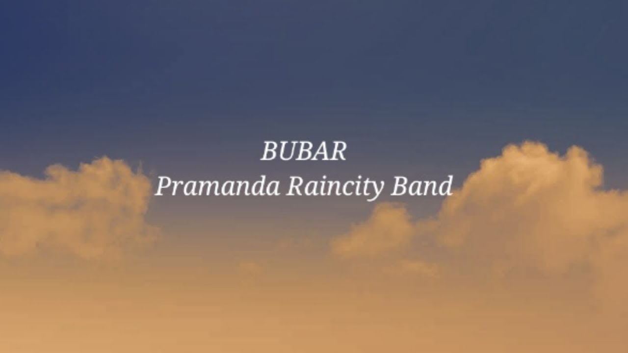 kita pramuka bubar? - Lirik lagu
