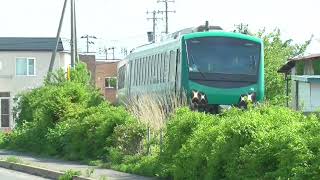 2024.05.11　JR五能線　リゾートしらかみ4号 秋田行き【HB-E300系・橅編成・8524D】　2024.05.11