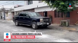 "La patrulla le pasó por encima de la cabeza": asesinato en  Apodaca | Noticias MTY tercera emisión