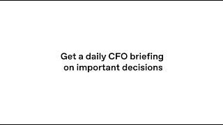 Get a daily CFO briefing with ChatGPT Work