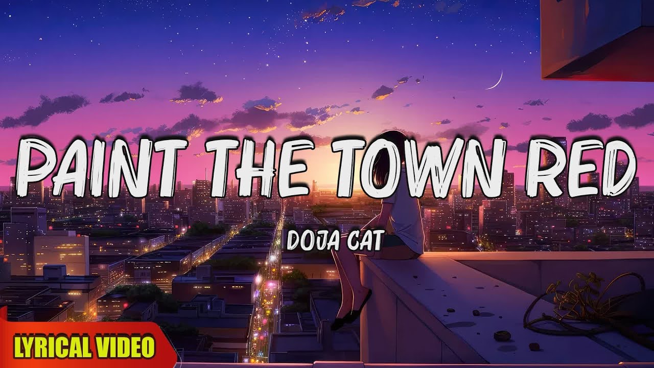 Doja Cat Paint The Town Red Lyrics YouTube Maxresdefault