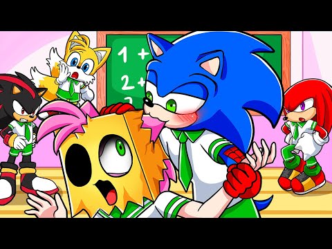THE EARLY YEARS - "AMY ROSE HIDE FACE At School?!" | Sonic the Hedgehog 3 Animation