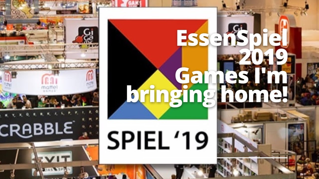 Essen Spiel 2019 Games I'm bringing home!