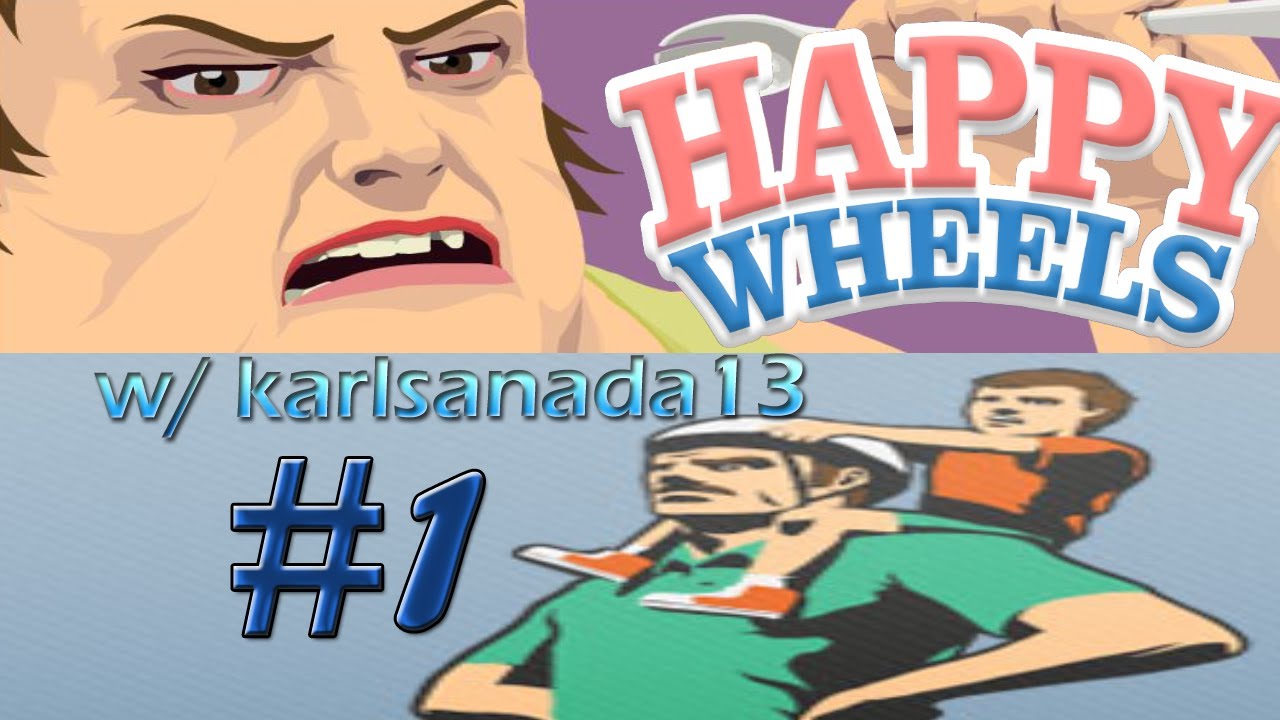 Pewdiepie Happy Wheels Part 1