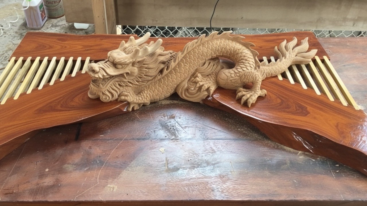 You Won't Believe What This Young Carpenter Made from Irregular Wood