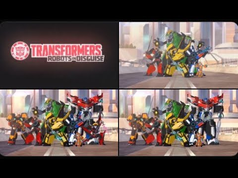 TRANSFORMERS Robots In Disguise (RID2015) Theme Song Evolution - YouTube