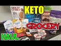 KETO GROCERY HAUL-WHOLE FOOD:CATALINA CRUNCH, LILLY&#39;S CARAMELS, POPCORN, AND PEANUTS, HIGH KEY