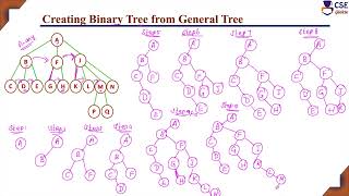 Creating Binary Tree from general tree | Binary Tree | L102 | Data Structures & Application