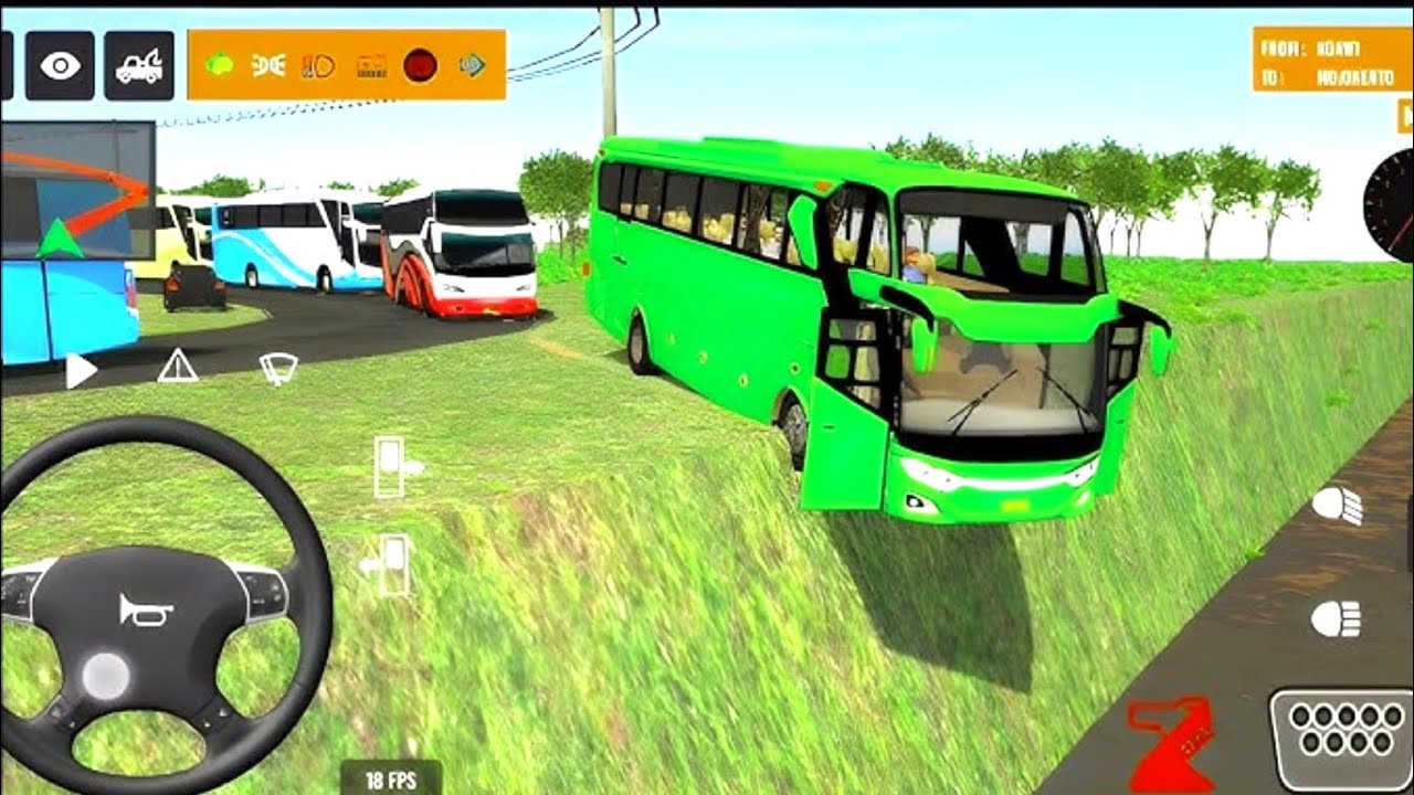 😱Dangerous🙅Bus Crash💥Gameplay Real Bus Simulator Game