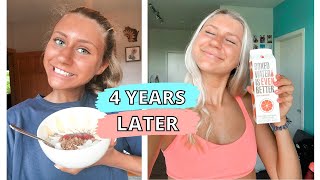 EATING MY OLD UNHEALTHY RESTRICTIVE 1200 CALORIE DIET (vegan what I eat in a day)