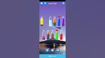 Water sort  puz level 333 #androidgameplay #watersortpuzzle #shorts