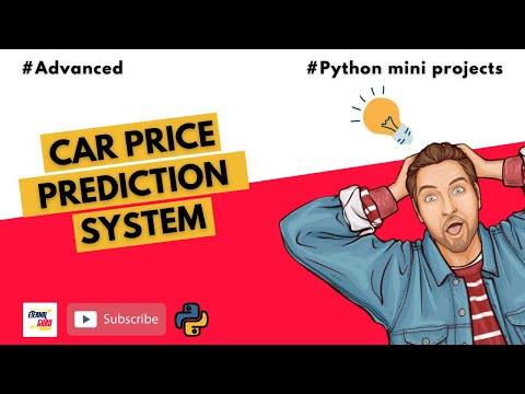 #4 Car Price Prediction System | Advanced Python Projects | For Beginners | Jr. Eternal