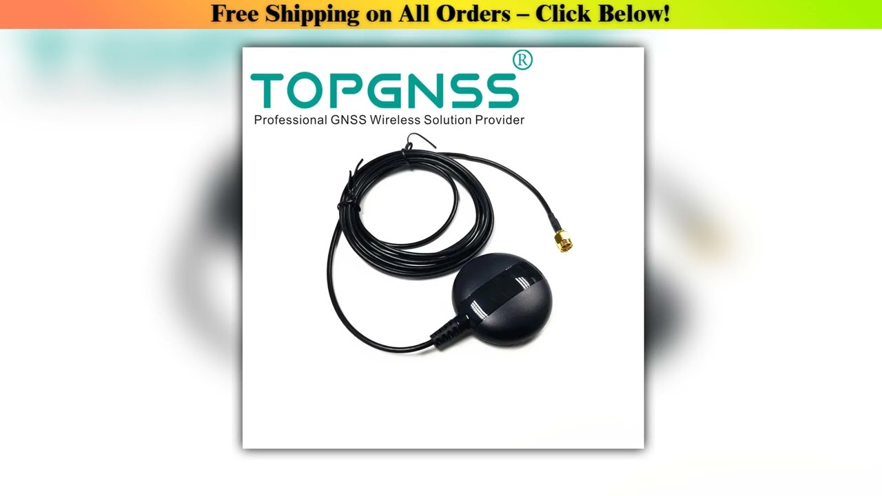 AN-502G RG174 2m GPS GLONASS  Dual Antenna, Vehicle Navigation Active Antenna,GPS Positioning