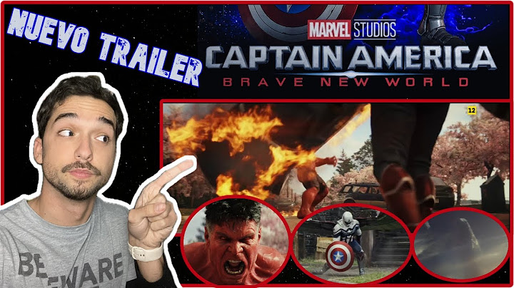 REACCIÓN Capitán América: Brave New World de Marvel Studios | Tráiler Oficial en español | HD