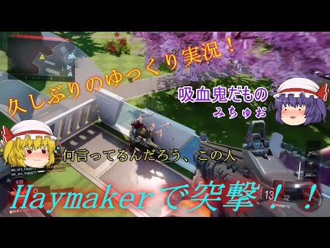【CoD:BO3】ジャンプすれば強いかも！？ Haymakerでチーデス！【ゆっくり実況】