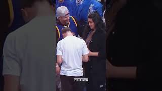 Stephen Curry&#39;s Full-Court shot hits the BALL BOY&#39;s face and moments of RESPECT. 🥰❤️ #shorts