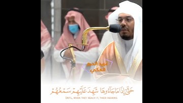 تلاوه جميله (سوره فصلت) للشيخ # ياسر الدوسري حفظه الله ورعاه