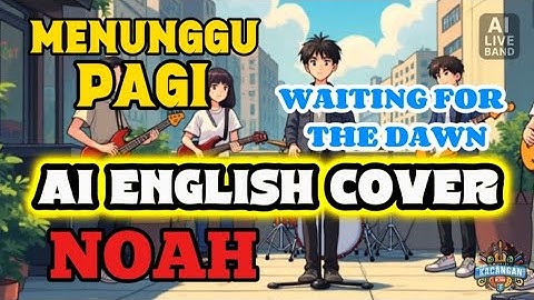 Waiting for the Dawn - NOAH Menunggu Pagi (AI English Cover) | Live Band Feel @MusisiKacangan 