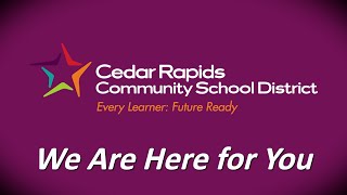 We Are Here For You