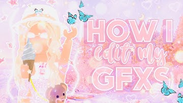 | How I edit my gfx’s! Lightroom/Roblox Tutorial | EASY |