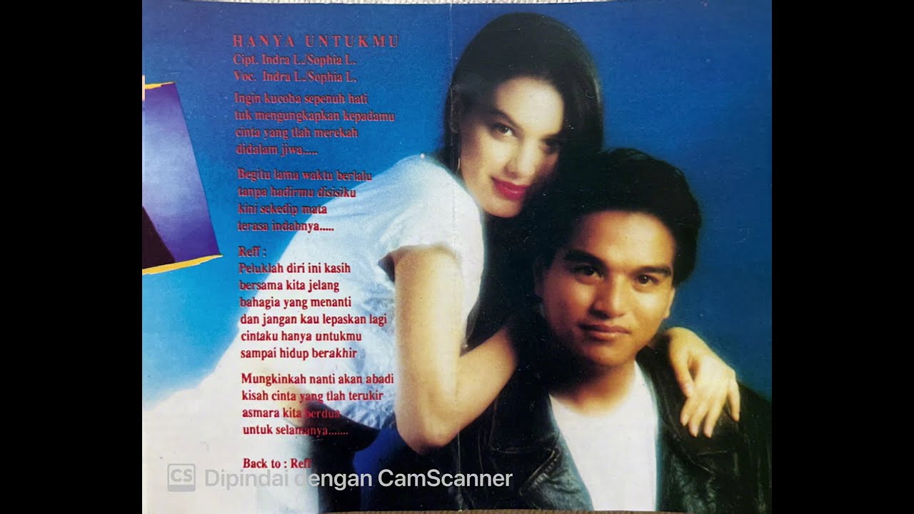 INDRA LESMANA \u0026 SOPHIA LATJUBA — Cuplikan SIDE B Album ‘HANYA UNTUKMU’ (1992)