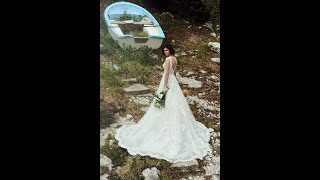 Justin Alexander Bianca 88198 Wedding Dress. Beach Bride