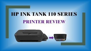 HP Ink Tank Wireless 110 | 115 | 119 : Printer review - YouTube