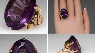 Latest Stone Ring Designs For Girls
