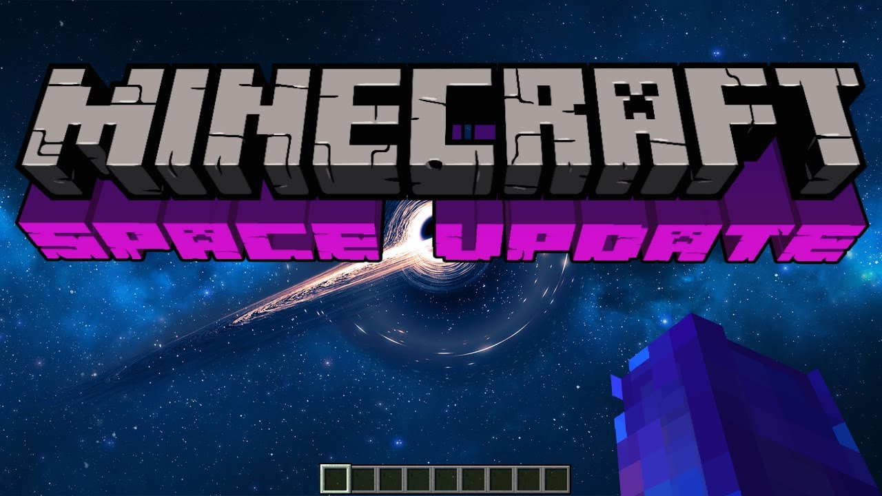 minecraft space update be like - YouTube