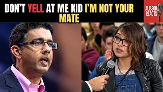 Arrogant Student SNAPS At Dinesh D'Souza, Watch How He Responds!
