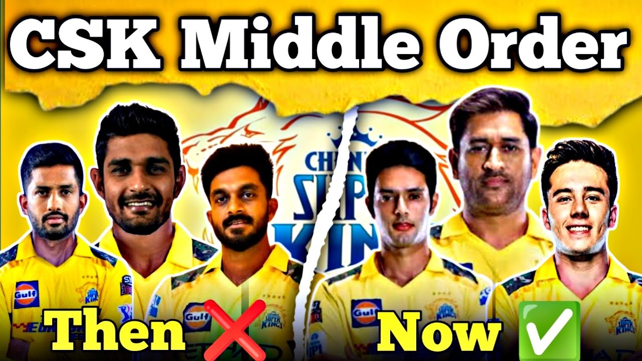 CSK Middle Order? Why Struggling? Know The Truth🫣