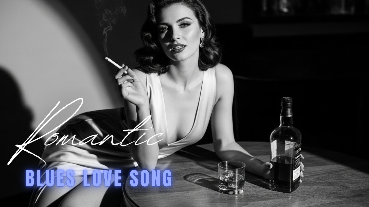 Slow Blues Ballads 🥃 Classic Romantic Blues Night Music 🥃 Dive into Delicate Blues Sadness