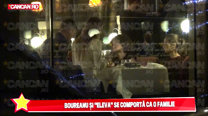 Cristian Boureanu cu iubita si fiica la aceeasi masa