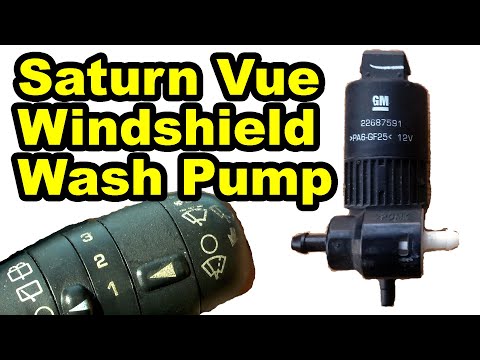 Windshield Wash Pump Replacement – Chevy Equinox & Saturn Vue 3.5L V6