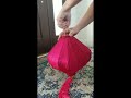 Silk Lantern Opening Instruction Diamond Shape Lantern Made By JustLanterns Com