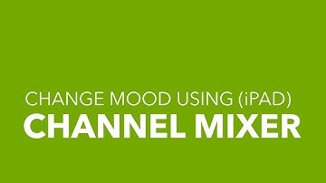 Easily change the MOOD of your photos by using the Channel Mixer adjustment in Affinity Photo iPad